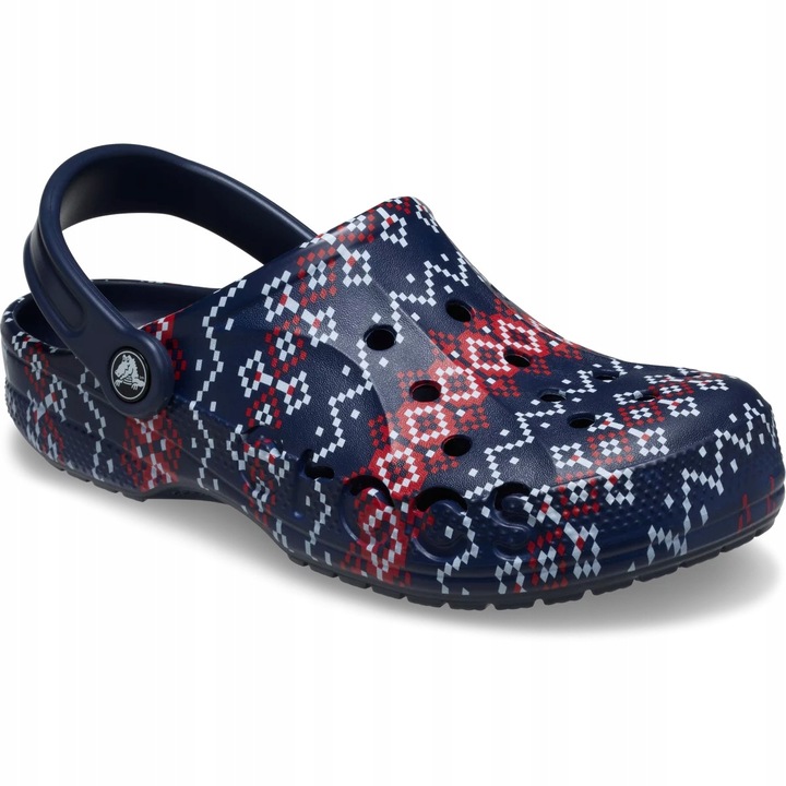 Crocs, мъже, сабо, Baya Holiday Graphic Clog 211938, тъмносин, Син