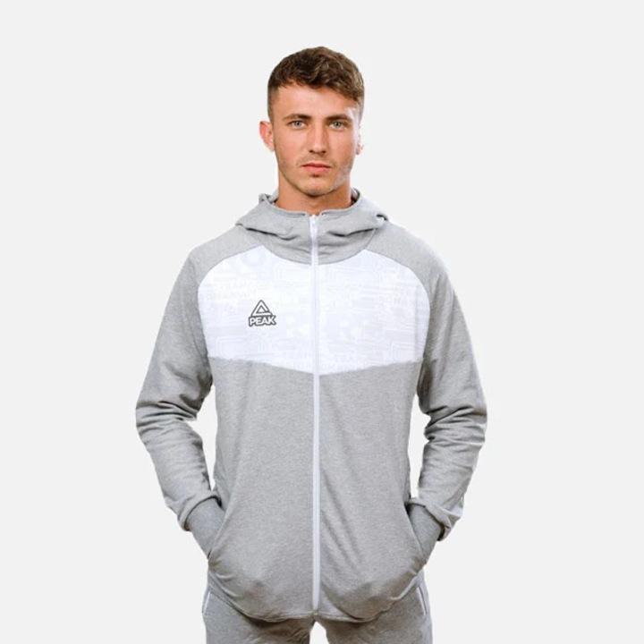 Hanorac sport PeakSport TeamRomania20, gri, Gri