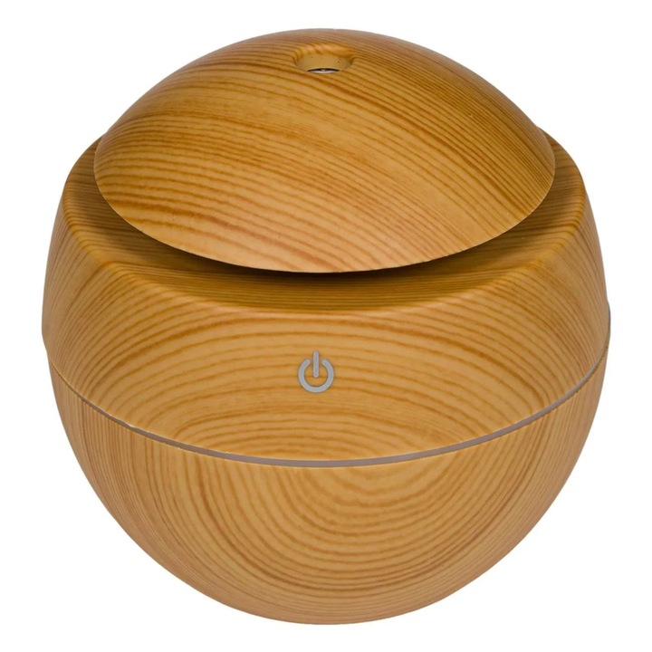 Színes LED elektromos parfüm diffúzor, 130 ml, 35 ml/óra, 2 pamutpálcás készlet