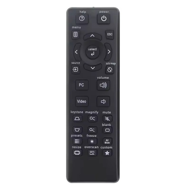Telecomanda de inlocuire pentru proiector InFocus IN126ST IN112 IN124ST IN122ST
