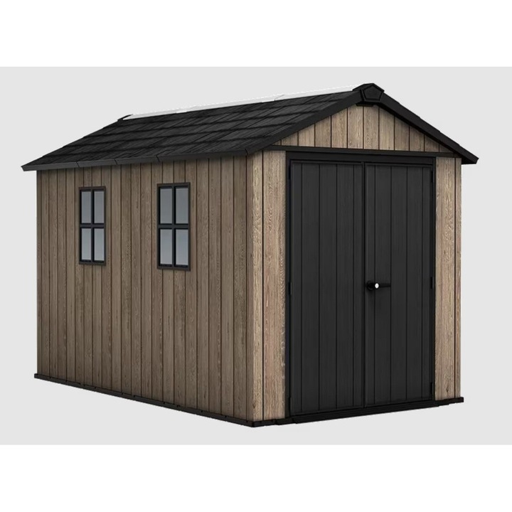 Casuta de gradina Keter Apex 7511/1175 263959, 350 x 230 x 246 cm, Frasin