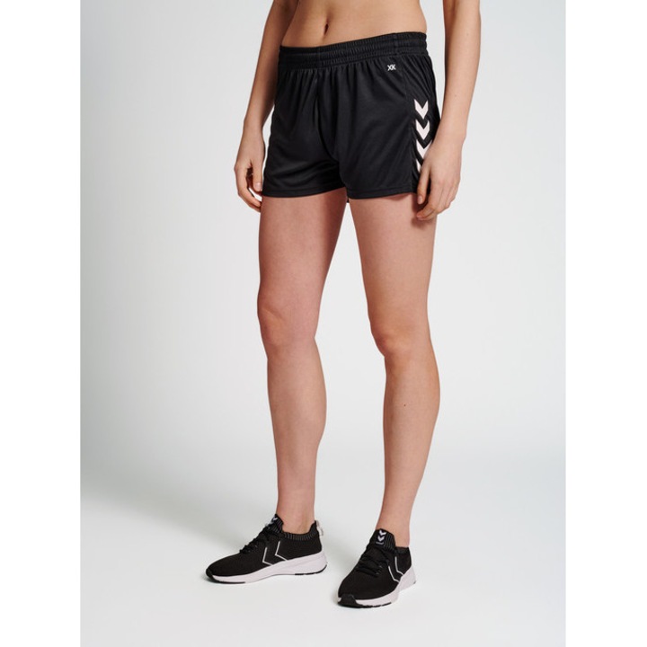 Short Hummel Core XK Poly Negri, Negru