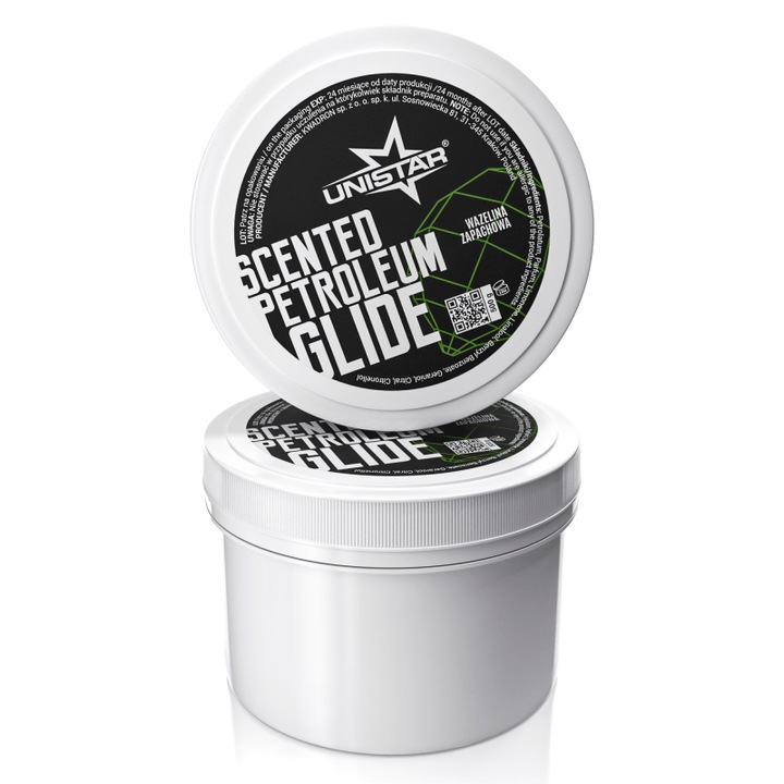 Vaselina cosmetica, UNISTAR Glide, aroma de Lime, 500g, pentru tatuaj
