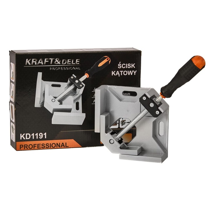 Clema unghiulara pentru tamplarie, menghina, 95 x 68 x 35mm, Kraft