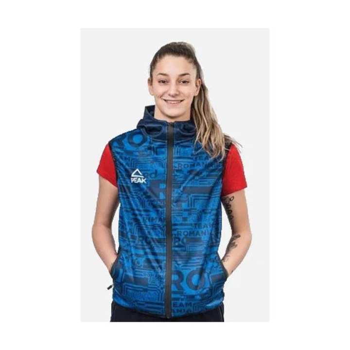 Vesta softshell TeamRomania20 albastrudwqfwq, Albastru