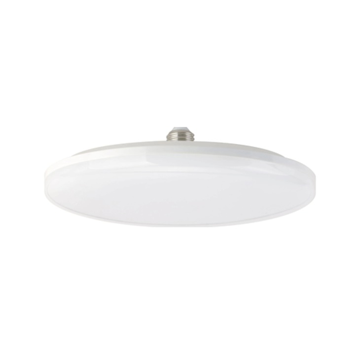 Bec LED Hoff rotund, E27, 24 W, 2100 lm, echivalent la 210W, lumina rece, 6500 K, 220V