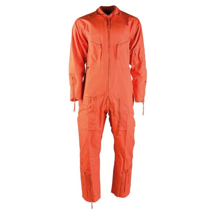 Combinezon de zbor portocaliu XXL, Mil-Tec, 9 buzunare, ventilat