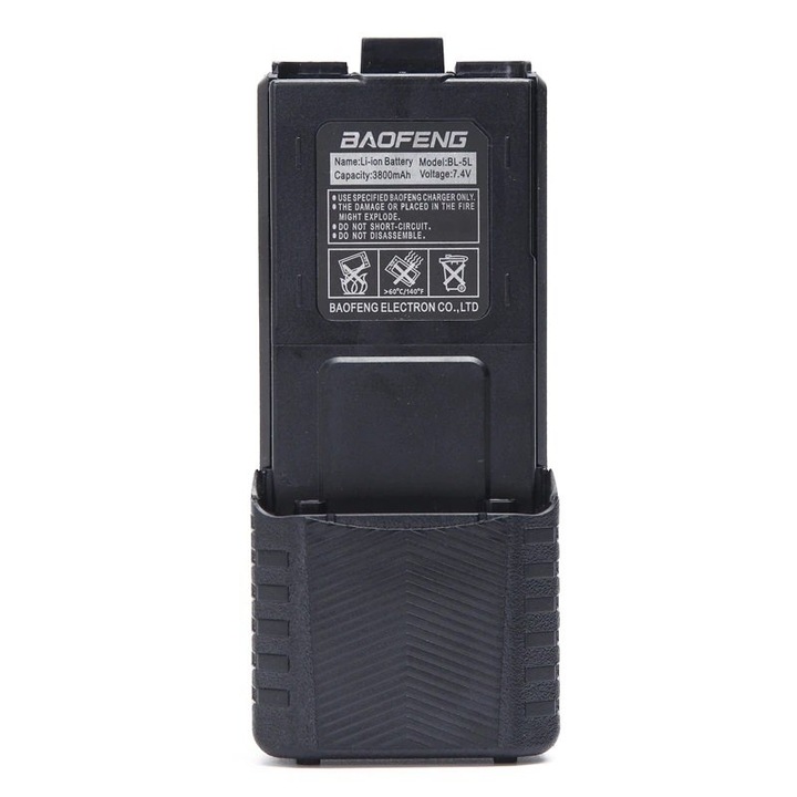 Baofeng UV-5R rádióállomás akkumulátor - 7.4V 3800mA