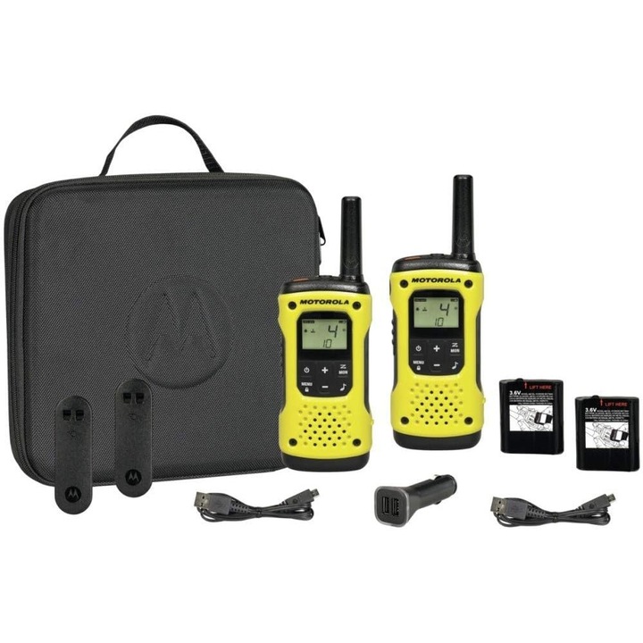 Motorola TLKR T92 H2O PMR: Водоустойчиво уоки-токи, обхват 10 км