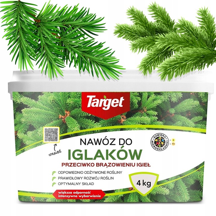 Îngrășământ pentru Conifere, NovaPro, Granulat, 4 kg, Previne Îngălbenirea, Bogat în Mg și Fe