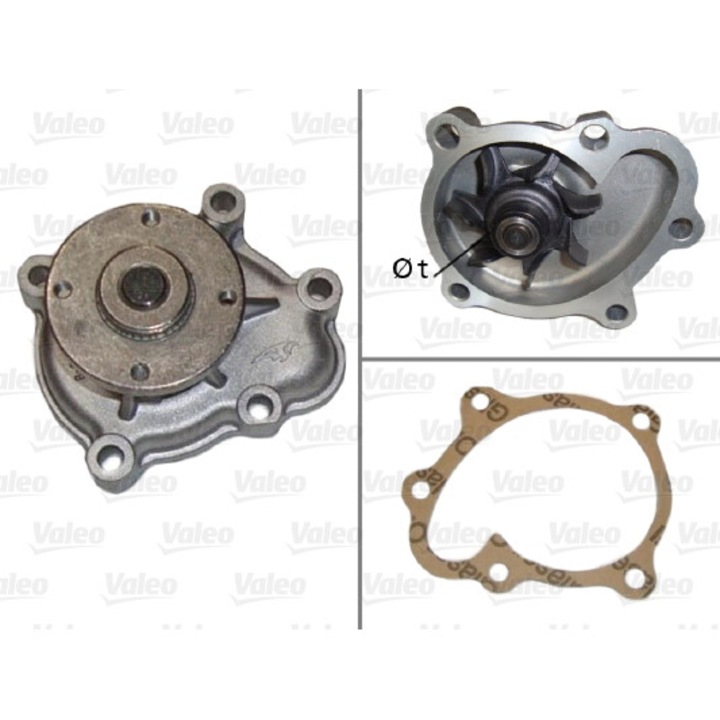 Valeo 506481 vízpumpa, autó, 1.7 dízel, Opel kompatibilis, készlet