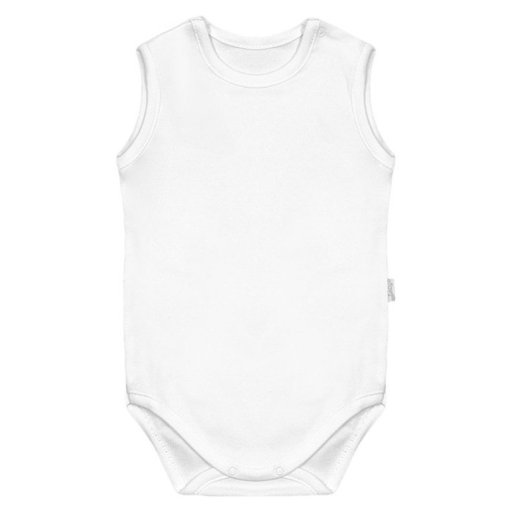 Babaruha, NICOL, fehér, 100% pamut, 9 hónapos, 74 cm