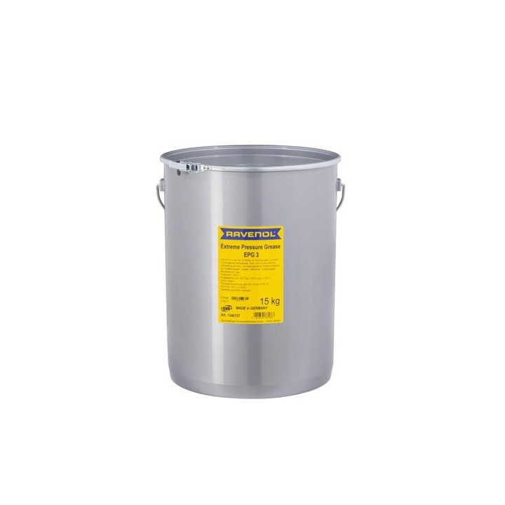 Vaselina RAVENOL Extreme Pressure Grease EPG3, 15kg, utilizare profesională, universală