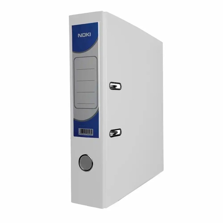 Класьор ламиниран вън.-вътр. 7.5см бял Noki