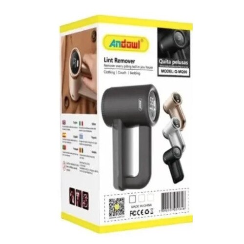 Aparat pentru indepartare scame Andowl Q MQ90, reincarcabil, design ergonomic, 110x73x180 mm