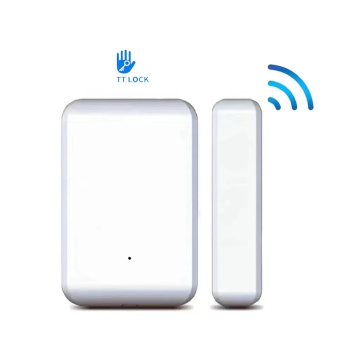 Senzor smart deschidere usa/fereastra wireless, cu alarma, control prin TTLock