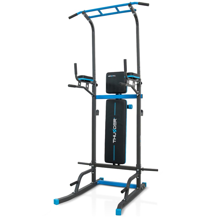 Bara de tractiuni reglabila cu banca Thunder 150 kg Greutatea produsului: 29 kg