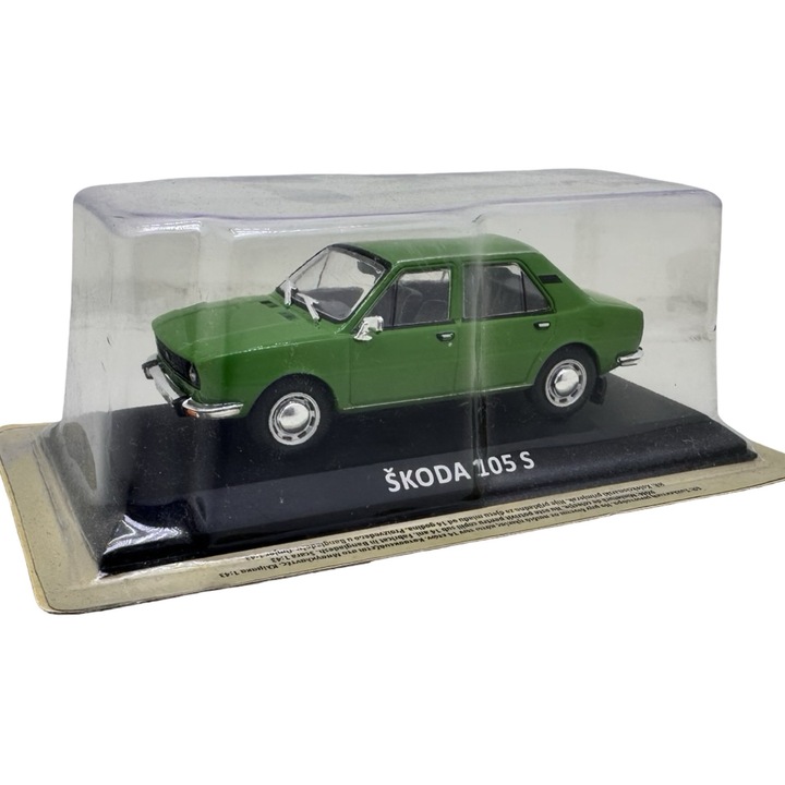 Macheta Skoda 105 S verde 1:43
