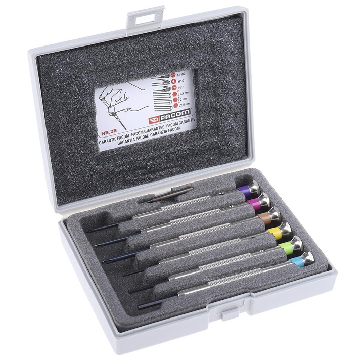 Set de surubelnite FACOM 6 bucati, 1 bucata, HB.2B