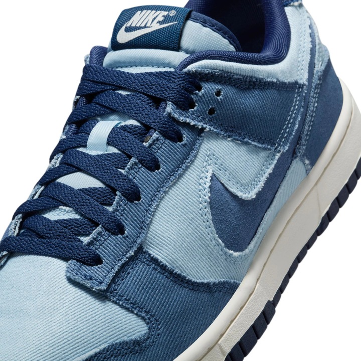 Nike Dunk Low Light Armory Blue Denim, Albastru cobalt