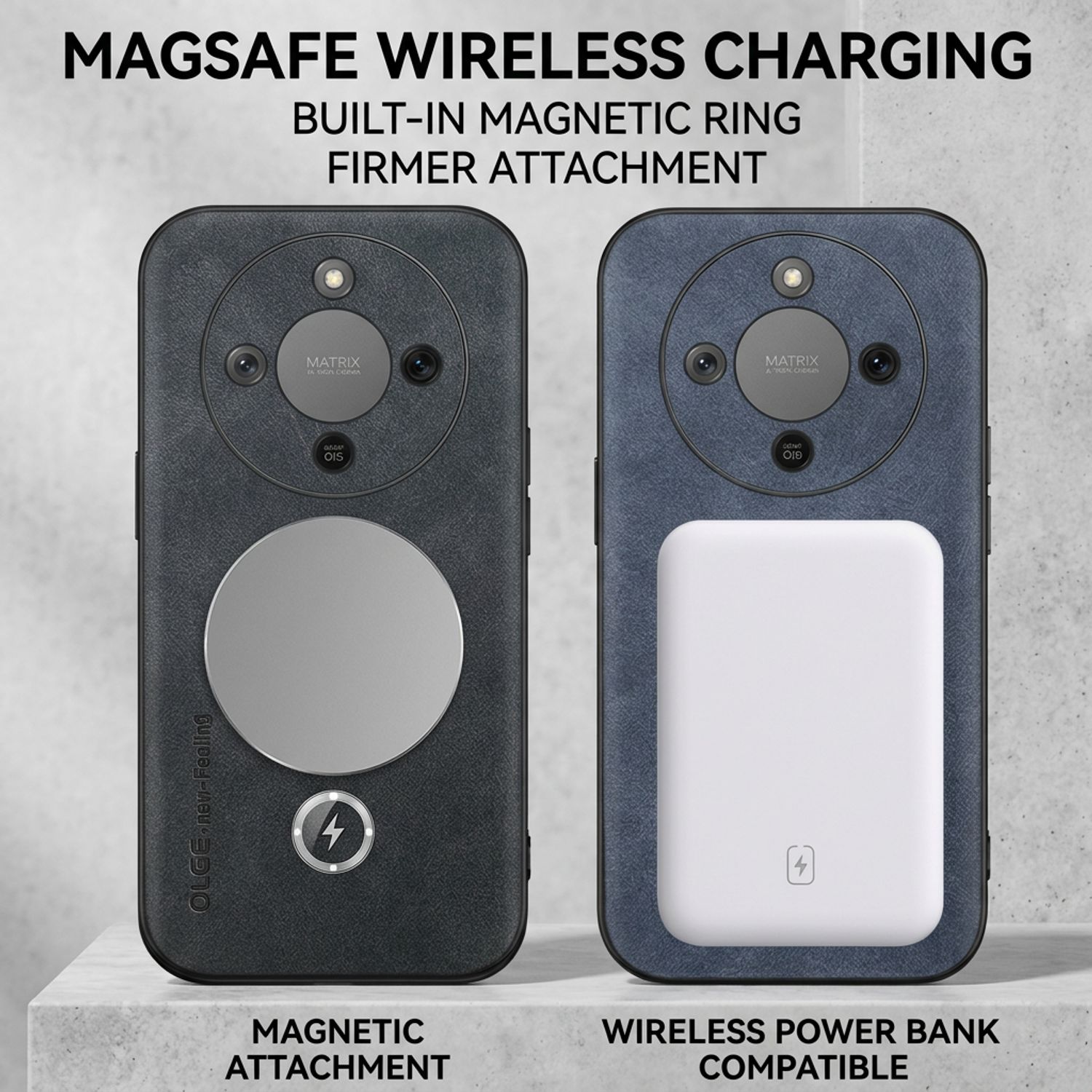Husa pentru Honor Magic 8 Lite, Piele de Oaie, MagSafe Magnetica, Interior Catifea, Protectie Camera, Ultra Subtire, Business