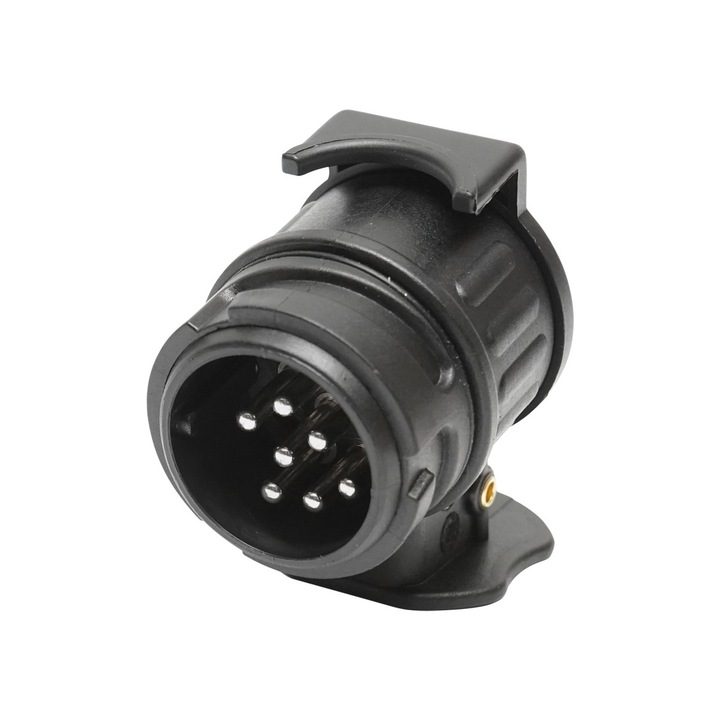 Adaptor priza remorca auto Breckner, 13/7 pini, 12/24V, plastic