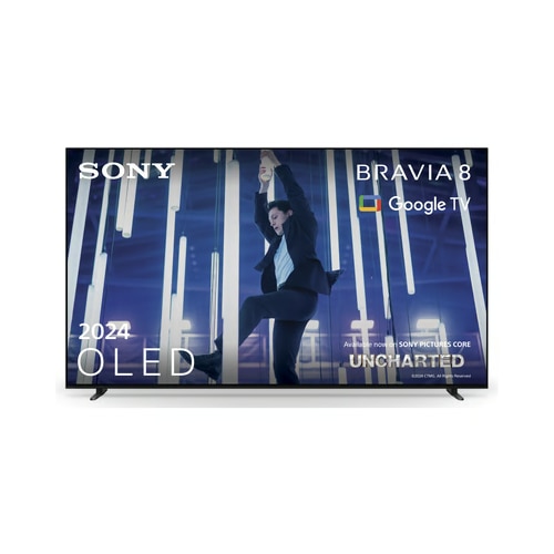Televizor OLED Sony K-55XR84B Bravia 8, 139 cm, 4K UHD, HDR, Smart TV, control vocal (Alexa, Google Assistant), 120 Hz