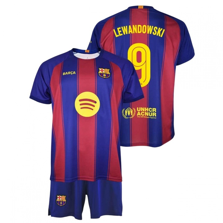 Echipament FC Barcelona Robert Lewandowskidwqf, Multicolor