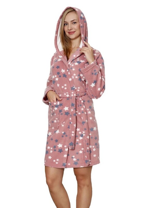 Halat cu glugă, PRICHINDEL, roz, Roz