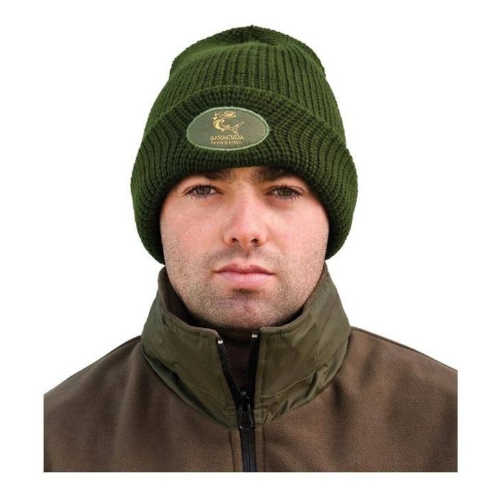Baracuda sport sapka, univerzális méret, zöld, textil külső, polár belső
