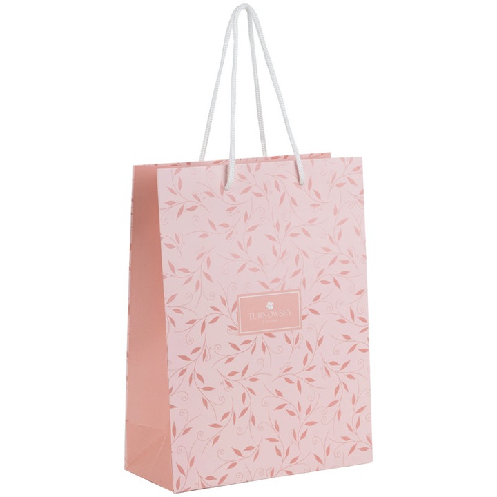 Punga cadou, floral, 18x24x8 cm, Axent