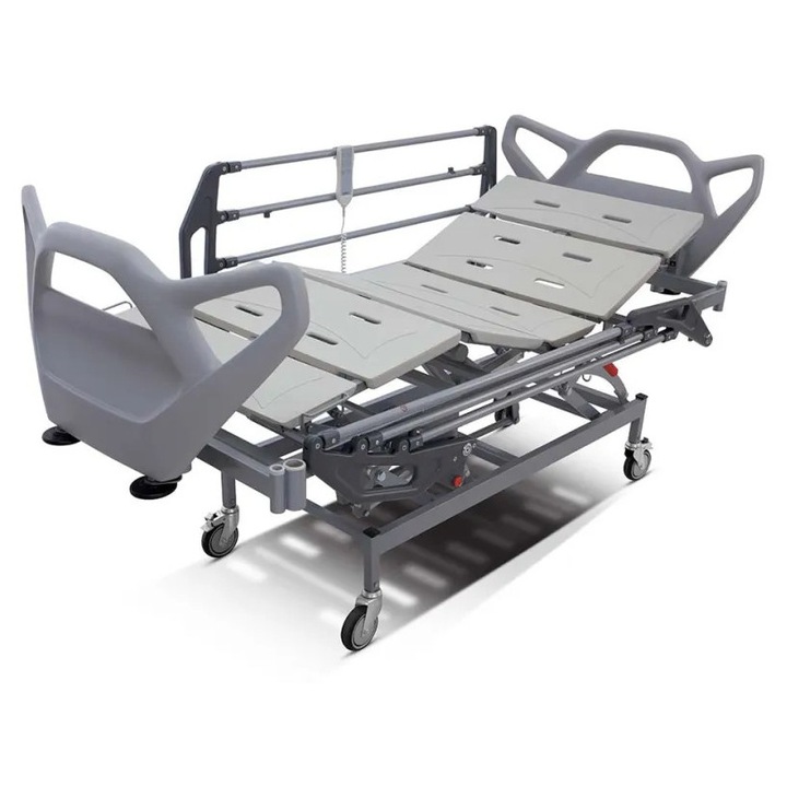 Pat medical electric cu telecomanda cu fir, dimensiune 2330 x 1030 mm, sarcina maxima 250 kg, Golden Protect