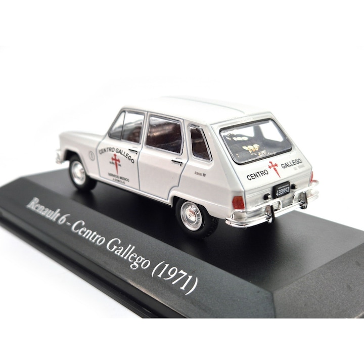 Renault 6 (1971) - Centro Gallego - Edicola - 1:43