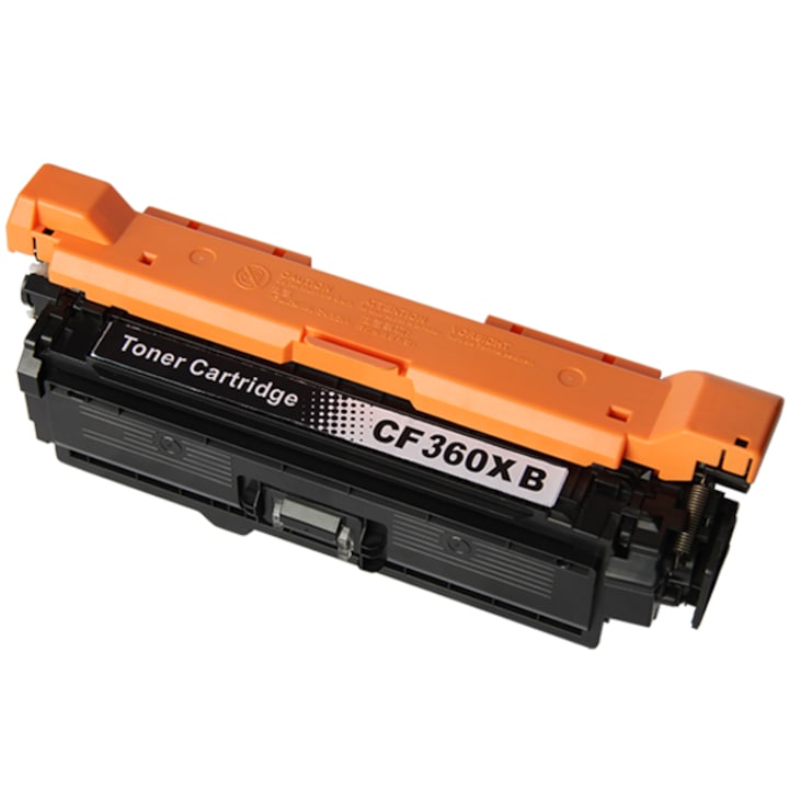 Cartus toner compatibil HP CF360X, HP-508X, W9060MC, CRG-040H, black, 12500 pagini, pentru HP Color Laser Jet Enterprise M552dn, M553n, M553dn, M553x, M577dn, M577c, M577f, Managed MFP E55040dw, E57540dn, Canon LBP710Cx, LBP712Cx