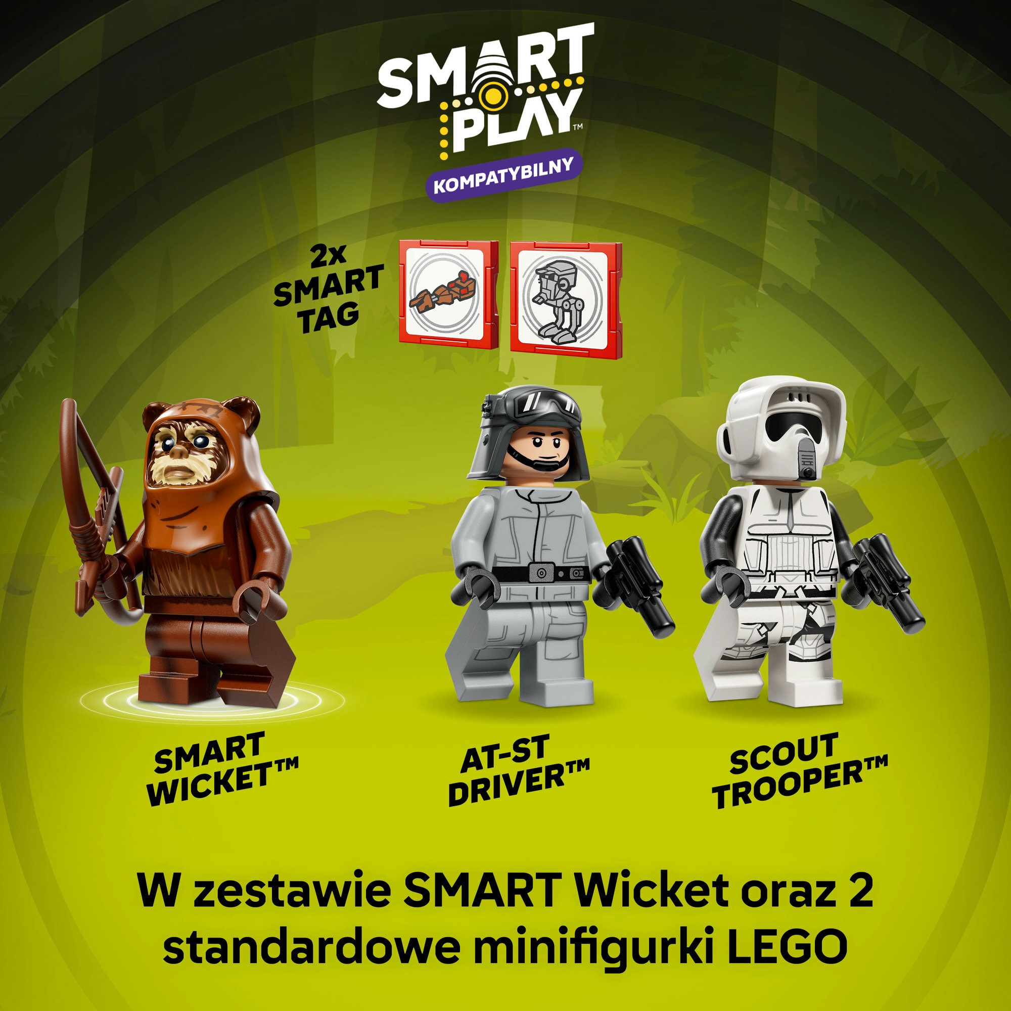 LEGO 75424 Star Wars SMART Play AT-ST Attack on Endor - eMAG.ro