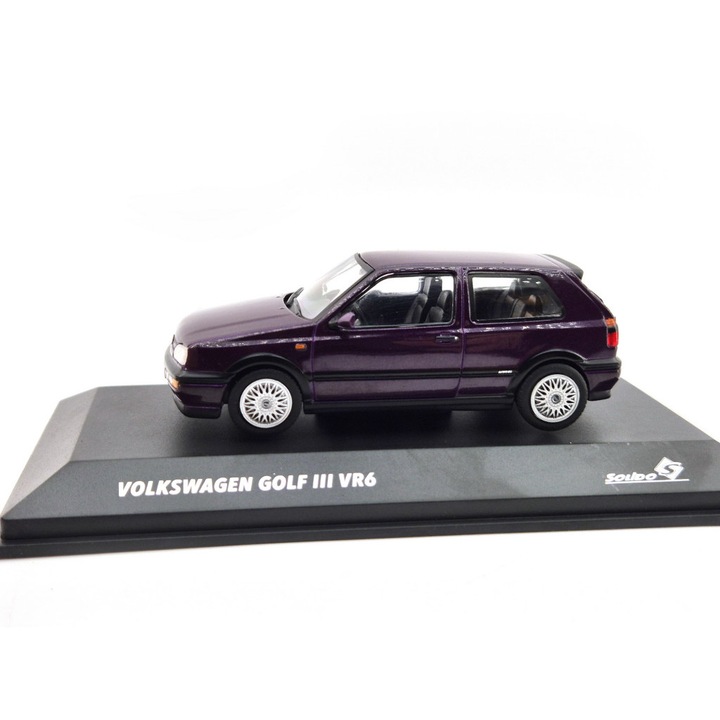 Volkswagen VW Golf III VR6 (1994) - lila - Solido - 1:43
