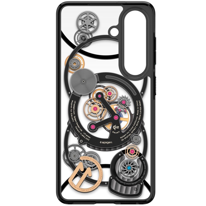 Husa de protectie Samsung Spigen – Magnet Case (Chronos) pentru Galaxy S26 (S942), Black
