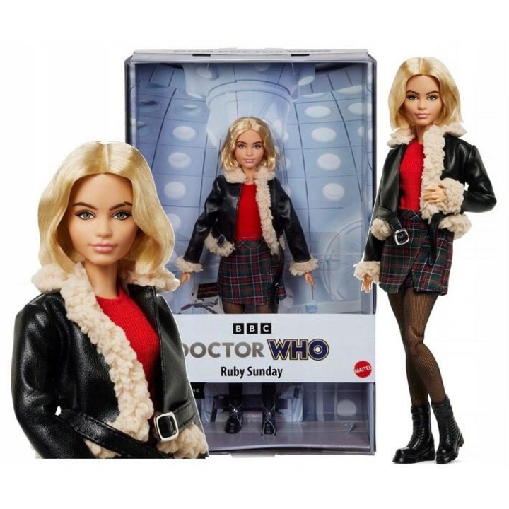 КУКЛА BARBIE SIGNATURE BBC Doctor Who Collection Barbie Ruby Sunday HRM78