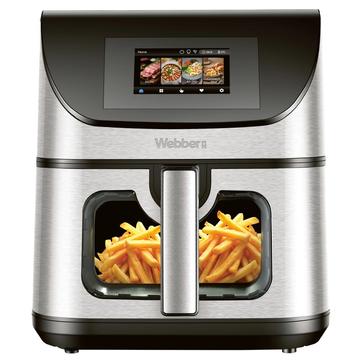 Friteuză WEBBER Air fryer AF938 2200W 8l cu aplicație mobilă