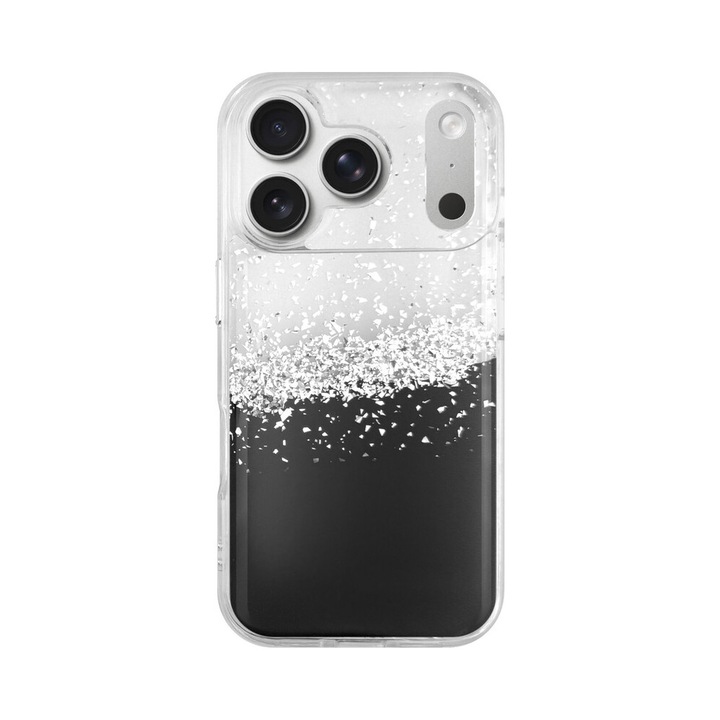 Husa Premium cu Rasina Epoxidica CENTO Muse compatibila cu Apple Iphone 17ProMax, Mystic, Anti zgarieturi, Rezistenta la Cadere 1.5m, cu margini ridicate pentru protectia ecranului si a camerei