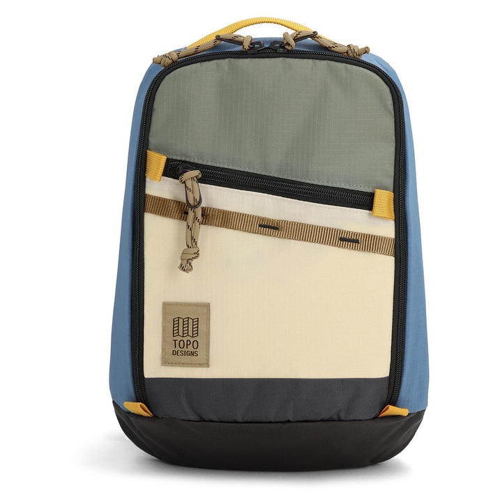 Plecak na jedno ramię Topo Designs Mountain Sling Bag - stone blue / bone white