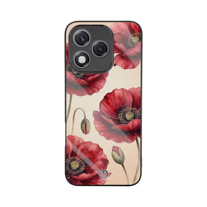 Husa Premium CENTO Velvet Bloom, compatibila cu Honor 400 Lite