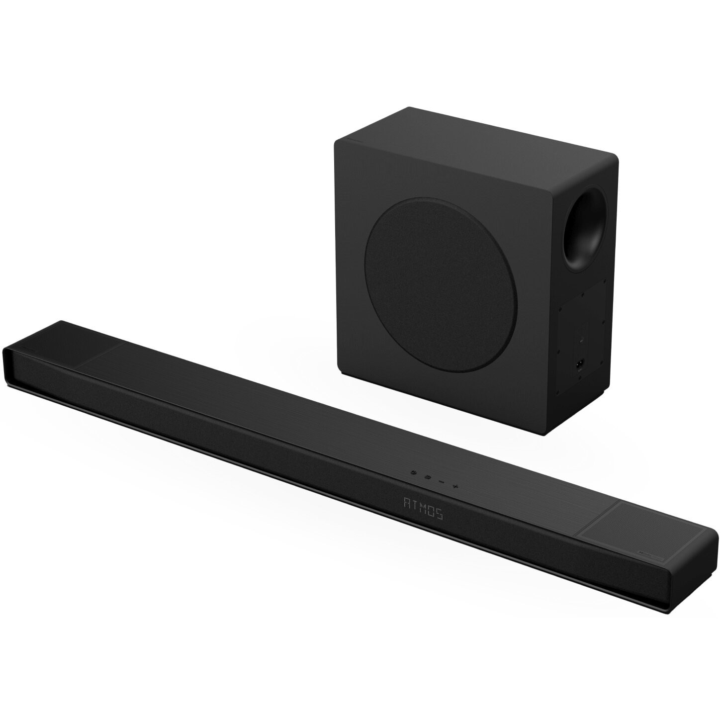 Soundbar HISENSE AX3120Q Czarny 3.1.2-kanałowy, Bezprzewodowy Subwoofer, HDMI eARC, BT, Dolby Atmos, DTS:X, Tryb AI EQ