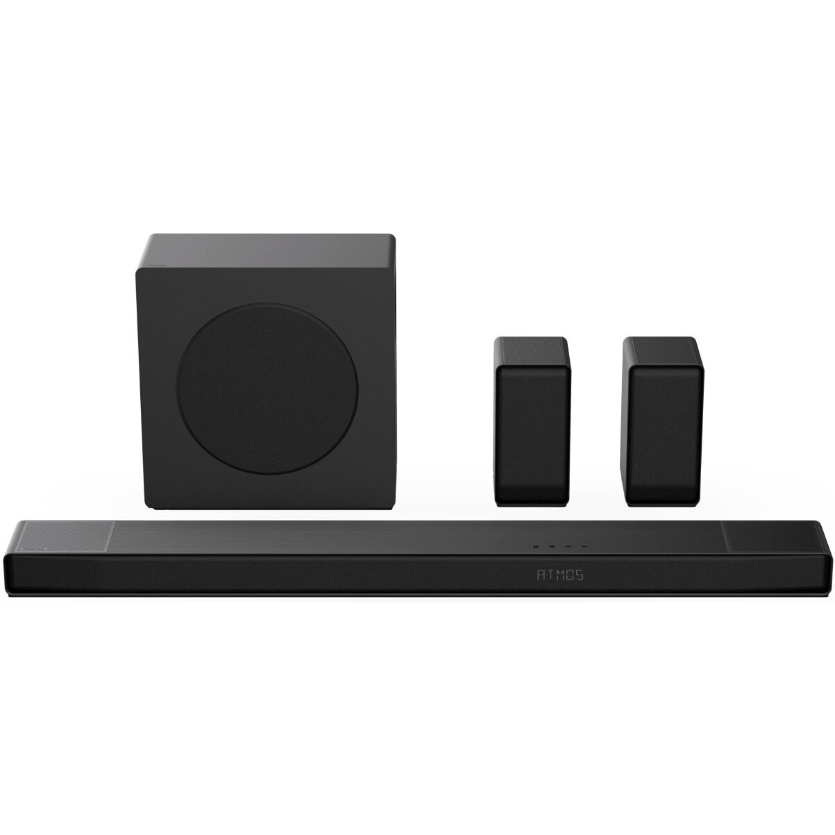 Soundbar Hisense AX5140Q 5.1.4-kanal, Subwoofer fără fir, HDMI eARC, BT, Negru