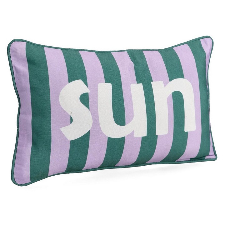 Perna decorativa poliester multicolor Sun 30x50 cm