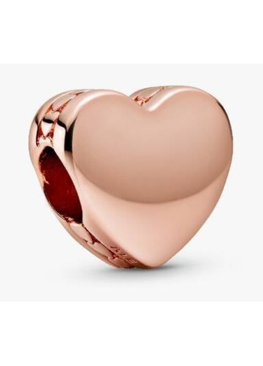 Pandantiv PANDORA, Argint Placat cu Aur Roz, Inima