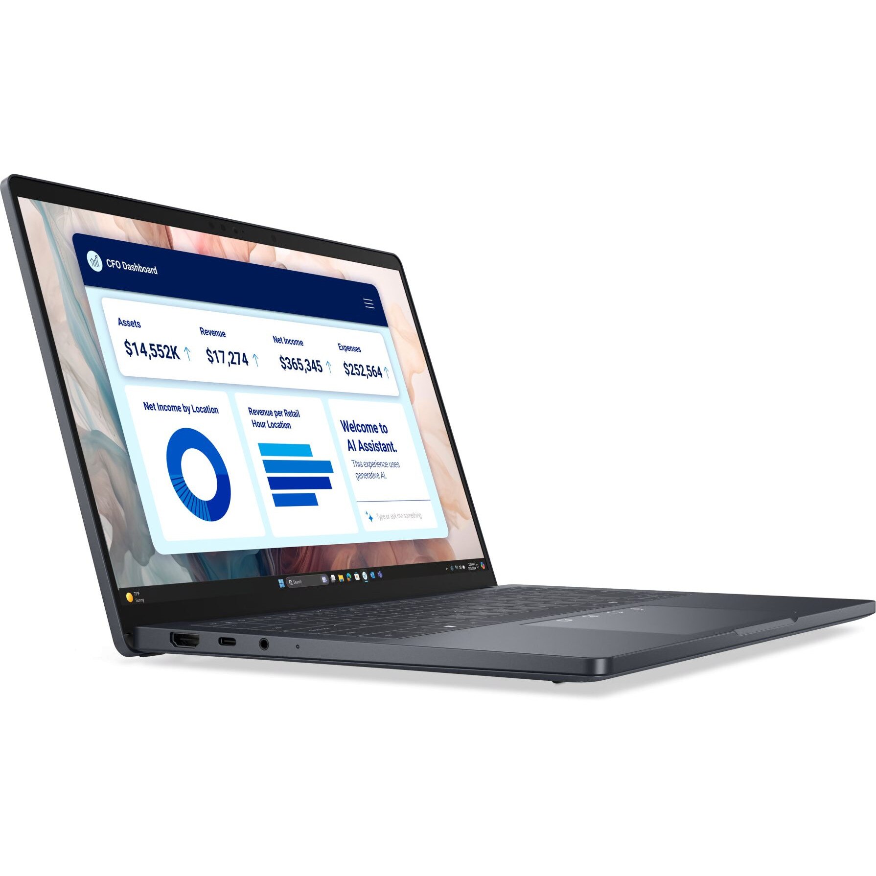 Laptop Dell Pro 14, Intel Core Ultra 5, 16GB, SSD 512GB, 14", Negru