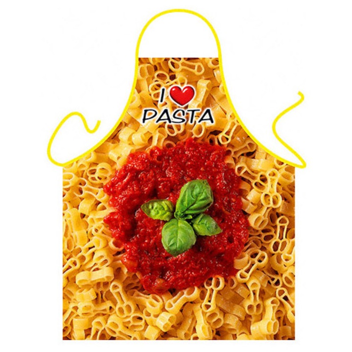 Sorturi bucatarie si gratar, Itati, I Love Pasta, imprimeu de calitate, 50C, multicolor