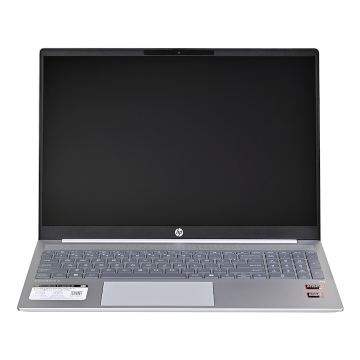 Laptop HP OmniBook 5 16, 16" WUXGA, AMD Ryzen™ AI 5 340 pana la 4.8 GHz, 16 GB RAM DDR5, 512 GB SSD, AMD Radeon, Windows 11 Home, Silver 512 GB