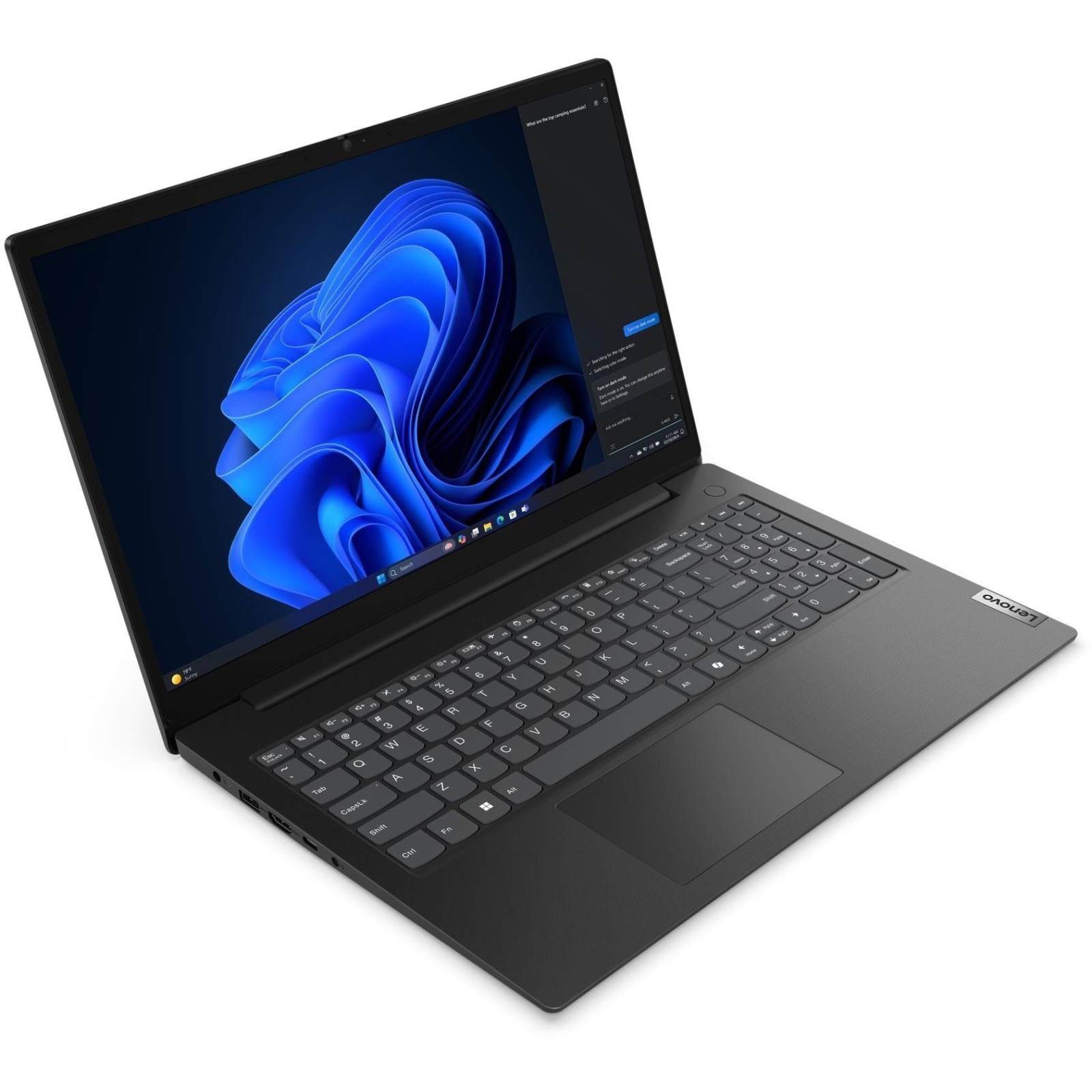 Laptop Lenovo V15 G5 IRL, 15.6" Full HD, Intel® Core™ i5 13420H pana la 4.6 GHz, 8 GB RAM DDR5 5200, 512 GB SSD, Intel® UHD Graphics, Windows 11 Pro, Business Black 512 GB